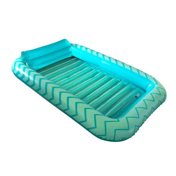 Șezlong gonflabil 180x122x24 cm - AGA 613-402174 - Verde