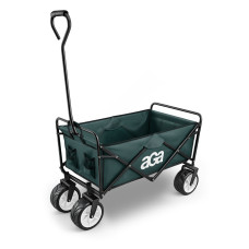 Cărucior pliabil pentru ștrand sau camping -AGA MR4620-Green - Gri - 