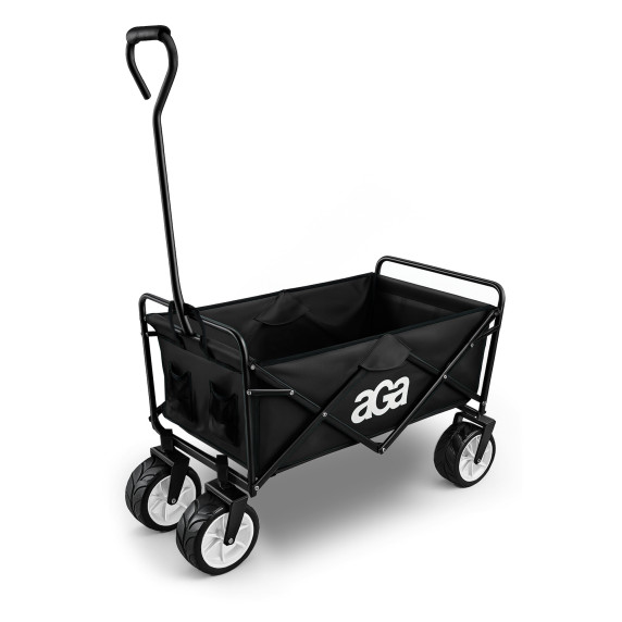 Cărucior pliabil de transport - AGA MR4620-Black - negru