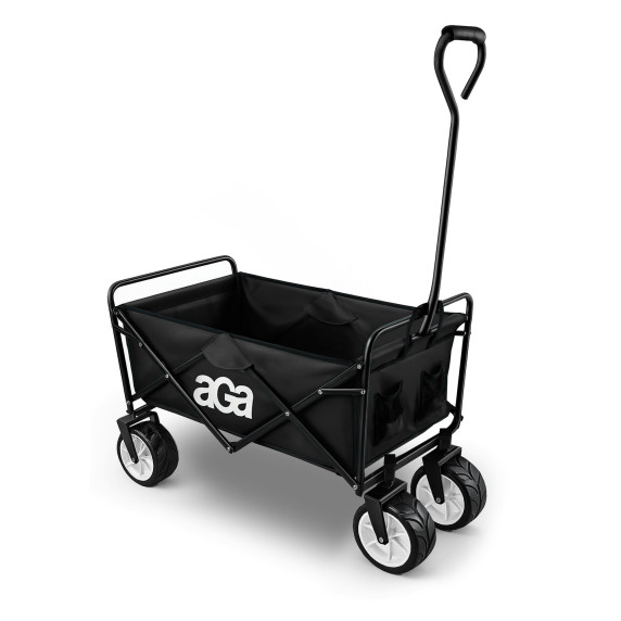 Cărucior pliabil de transport - AGA MR4620-Black - negru