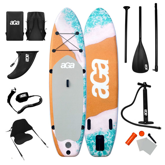 Paddleboard SUP deszka 320x81x15 cm AGA MR5009SEAT