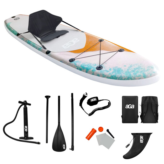 Paddleboard SUP deszka 320x81x15 cm AGA MR5009SEAT