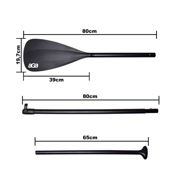 Paddleboard SUP deszka 320x81x15 cm AGA MR5009SEAT