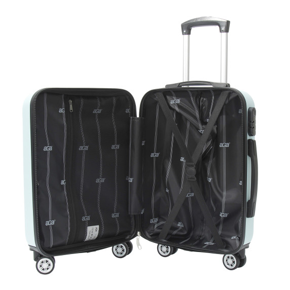 Bőrönd AGA Travel  MR4689-Mint - Türkiz
