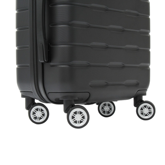 Bőrönd AGA Travel MR4690-Black - fekete