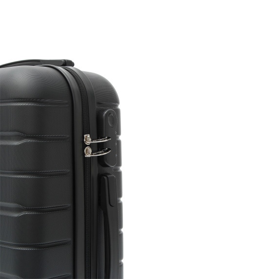 Bőrönd AGA Travel MR4690-Black - fekete