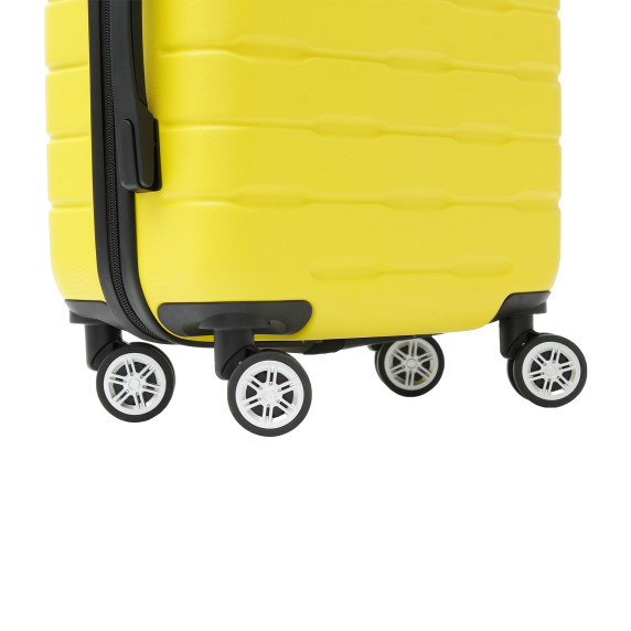 Bőrönd AGA Travel MR4690-Yellow - sárga