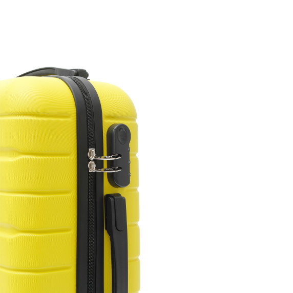 Bőrönd AGA Travel MR4690-Yellow - sárga