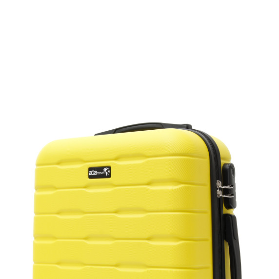 Bőrönd AGA Travel MR4690-Yellow - sárga