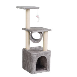 Macska kaparófa 30x30x90 cm AGA DS346 - Szürke - 