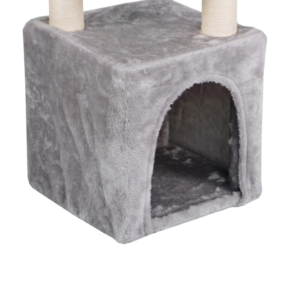 Macska kaparófa 30x30x90 cm AGA DS346 - Szürke
