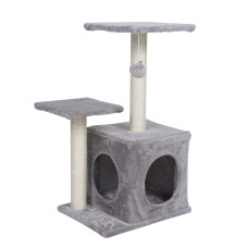Macska kaparófa 30x45x70 cm AGA DS347-LIGHT GREY - Szürke - 