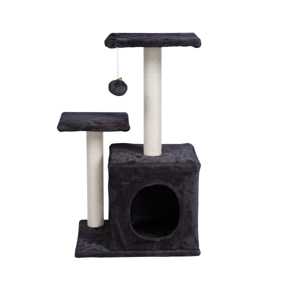 Macska kaparófa 30x45x70 cm AGA DS347-BLACK - Fekete