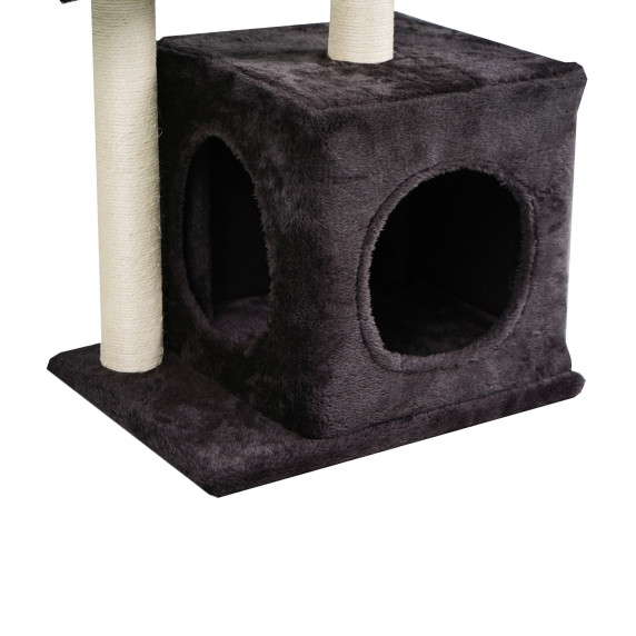 Macska kaparófa 30x45x70 cm AGA DS347-BLACK - Fekete