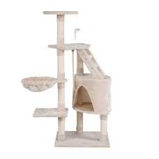 Macska kaparófa 49x40x115 cm AGA DS348 - Bézs - 