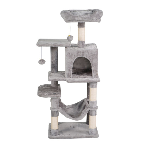 Stâlp de zgâriat pentru pisici 36x46x110 cm AGA DS344 - Gri
