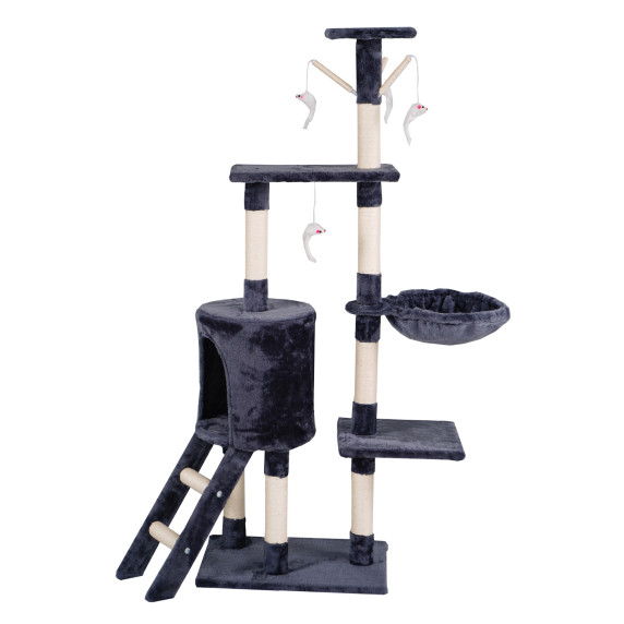 Macska kaparófa 47x35x136 cm AGA DS341 - Sötétszürke