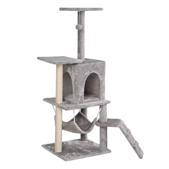 Stâlp de zgâriat pentru pisici 42x49x136 cm AGA DS345 - Gri