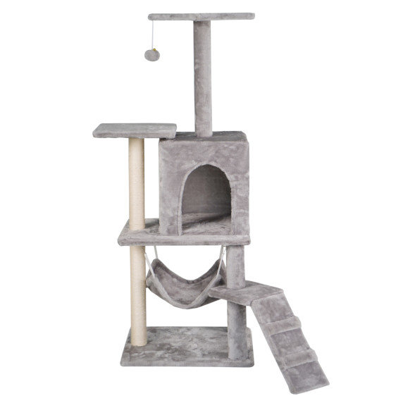 Stâlp de zgâriat pentru pisici 42x49x136 cm AGA DS345 - Gri