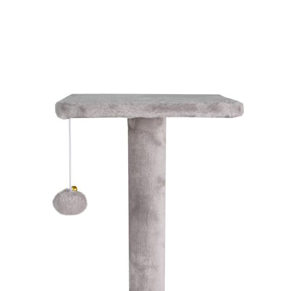 Stâlp de zgâriat pentru pisici 42x49x136 cm AGA DS345 - Gri