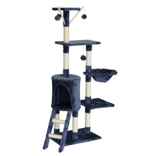 Macska kaparófa 55x36x136 cm AGA DS343 - Sötétszürke - 