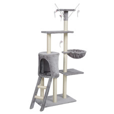 Macska kaparófa 55x34x139 cm AGA DS342 - Szürke - 
