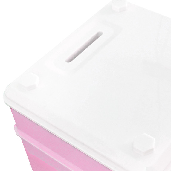 Pokladnička trezor AGA DS5102-PI - ružový