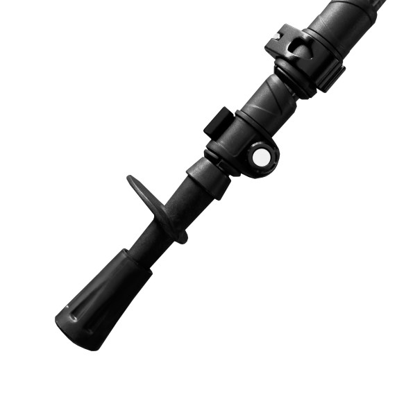Túrabot 61–135 cm AGA DS592-BLA - Fekete