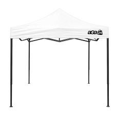 Stand de vânzare fără pereți laterali 3×3 m –AGA MR1701-White – Alb - 