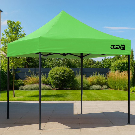Stand de vânzare fără pereți laterali 3×3 m –AGA MR1701-LightGreen – Verde