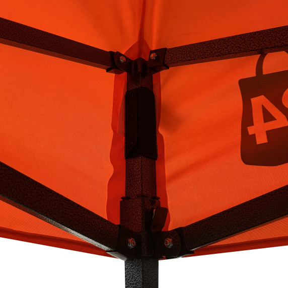 Stand de vânzare fără pereți laterali 3×3 m –AGA MR1701-Orange – portocaliu