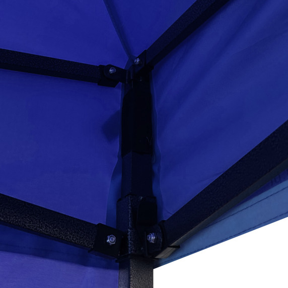 Stand de vânzare fără pereți laterali 3 x 4,5 m  – AGA MR1702-DARKBLUE –  albastru