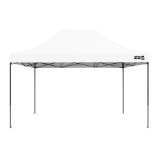 Stand de vânzare fără pereți laterali 3 x 4,5 m – AGA MR1702-WHITE – alb - 
