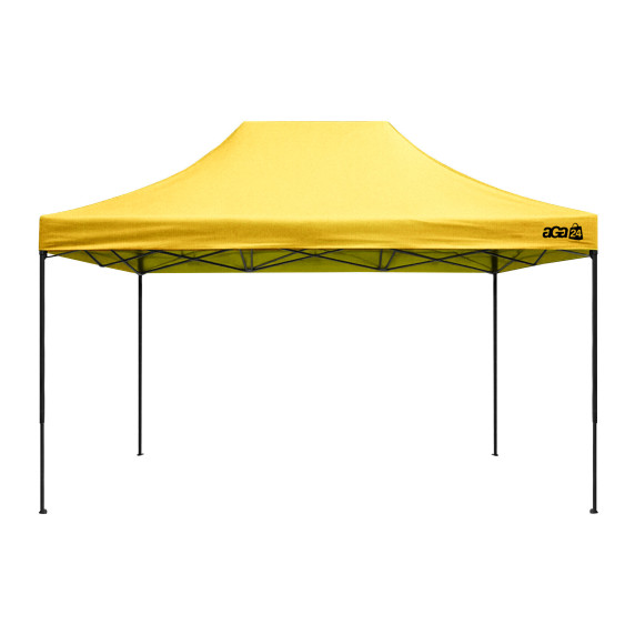 Stand de vânzare fără pereți laterali 3 x 4,5 m – AGA MR1702-YELLOW – galben