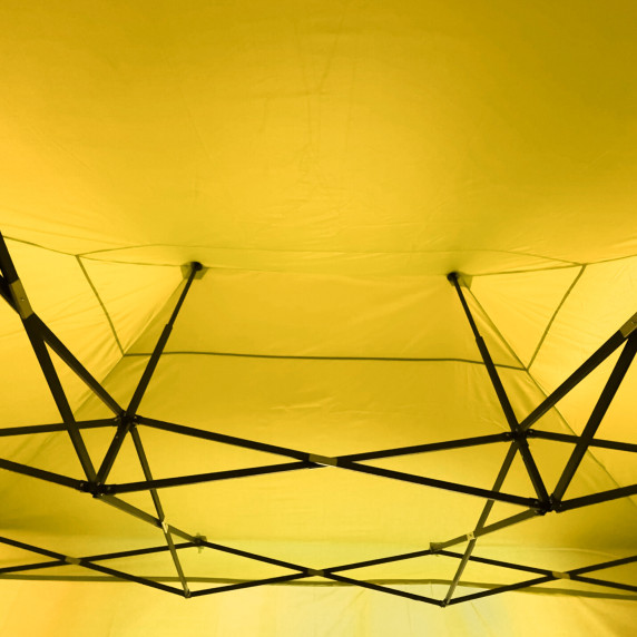 Stand de vânzare fără pereți laterali 3 x 4,5 m – AGA MR1702-YELLOW – galben