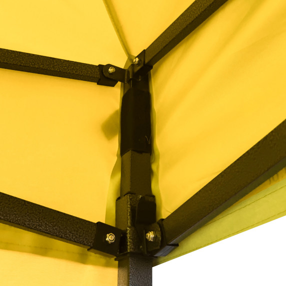 Stand de vânzare fără pereți laterali 3 x 4,5 m – AGA MR1702-YELLOW – galben