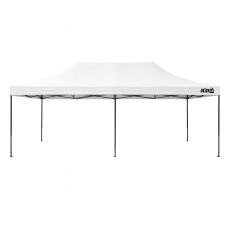 Stand de vânzare fără pereți laterali 3×6 m – AGA MR1703-WHITE – alb - 