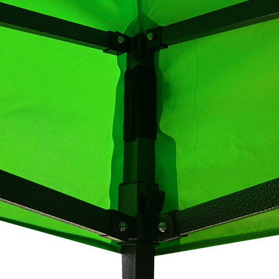 Stand de vânzare fără pereți laterali 3×6 m – AGA MR1703-LIGHTGREEN – verde