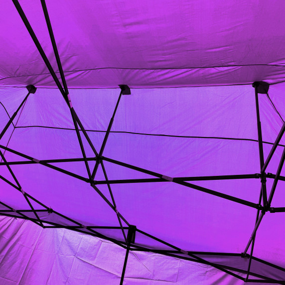 Stand de vânzare fără pereți laterali 3×6 m - AGA MR1703-PURPLE - Mov