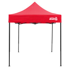 Predajný stánok bez bočníc 2x2 m AGA MR1700-LIGHTRED - svetločervený - 
