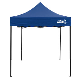 Stand de vânzare fără pereți laterali 2x2 m  – AGA MR1700-DARKBLUE– albastru - 