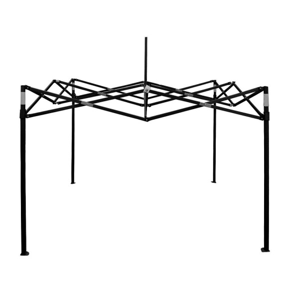 Stand de vânzare fără pereți laterali 2x2 m  – AGA MR1700-LIGHTGREEN – verde