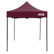 Stand de vânzare fără pereți laterali 2x2 m  – AGA MR1700-DARKRED – roșu închis - 