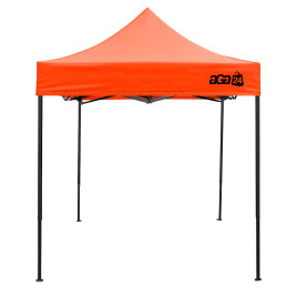 Stand de vânzare fără pereți laterali 2x2 m  – AGA MR1700-ORANGE –  portocaliu - 