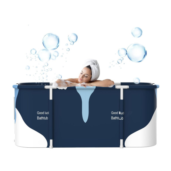 Összecsukható hordozható fürdőkád 120x60x60 cm AGA DS2824