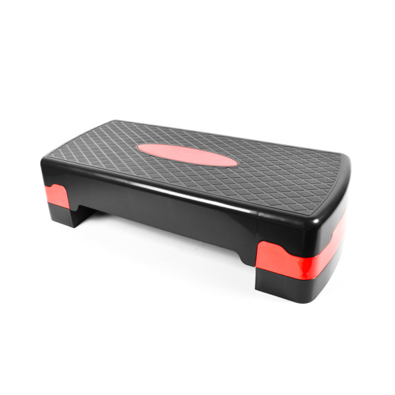 Fitnesz step pad Aga –  DS640 piros