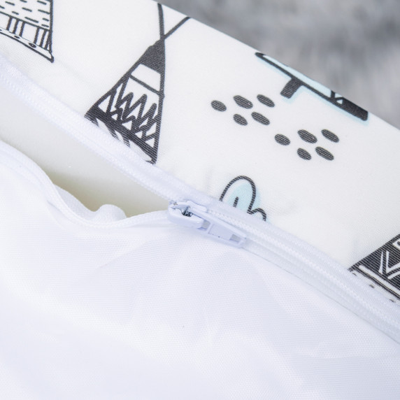 Suchý bazén s loptičkami 90x40 cm AGA DS5945 - teepee