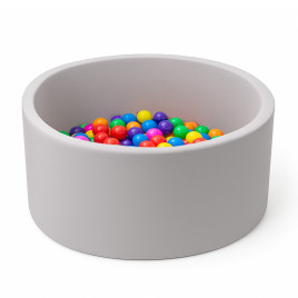 Suhi bazen s lopticama 90x40 cm AGA DS5948 – sivi - 