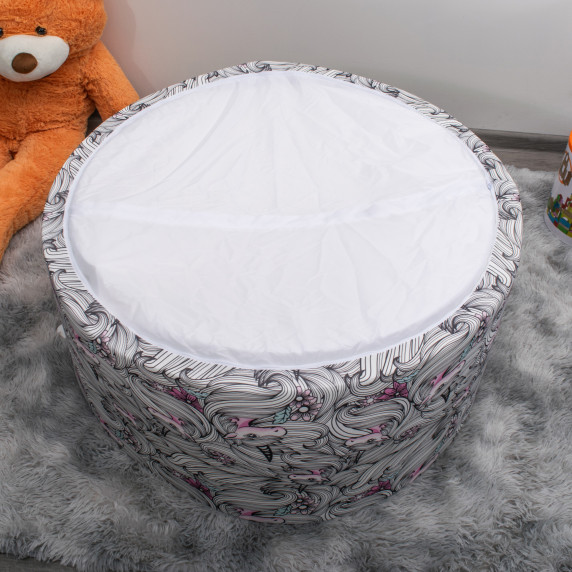 Suchý bazén s loptičkami 90x40 cm AGA DS5943 - jednorožec