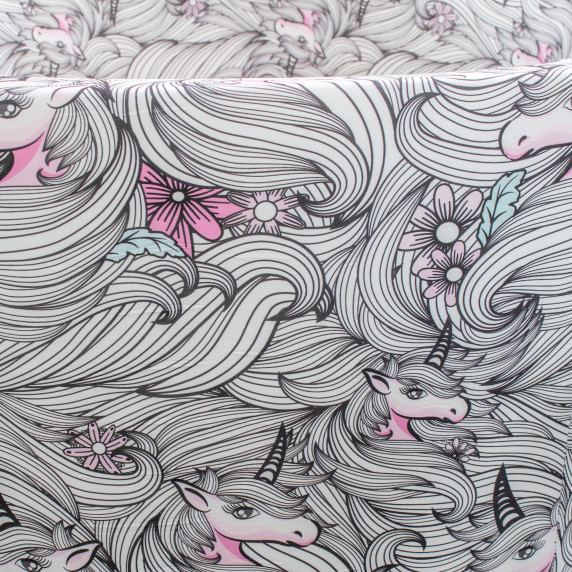 Suchý bazén s loptičkami 90x40 cm AGA DS5943 - jednorožec